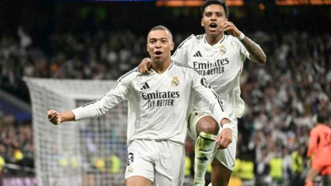 Kylian Mbappe's Hat-Trick Propels Real Madrid Past Manchester City; Timothy Weah's Efforts Insufficient as Juventus Falls to PSV